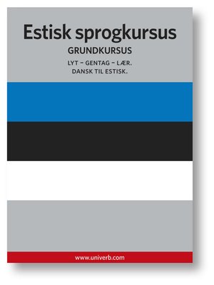 cover image of Estisk sprogkursus